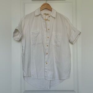 Madewell - White Casual Button Down Shirt